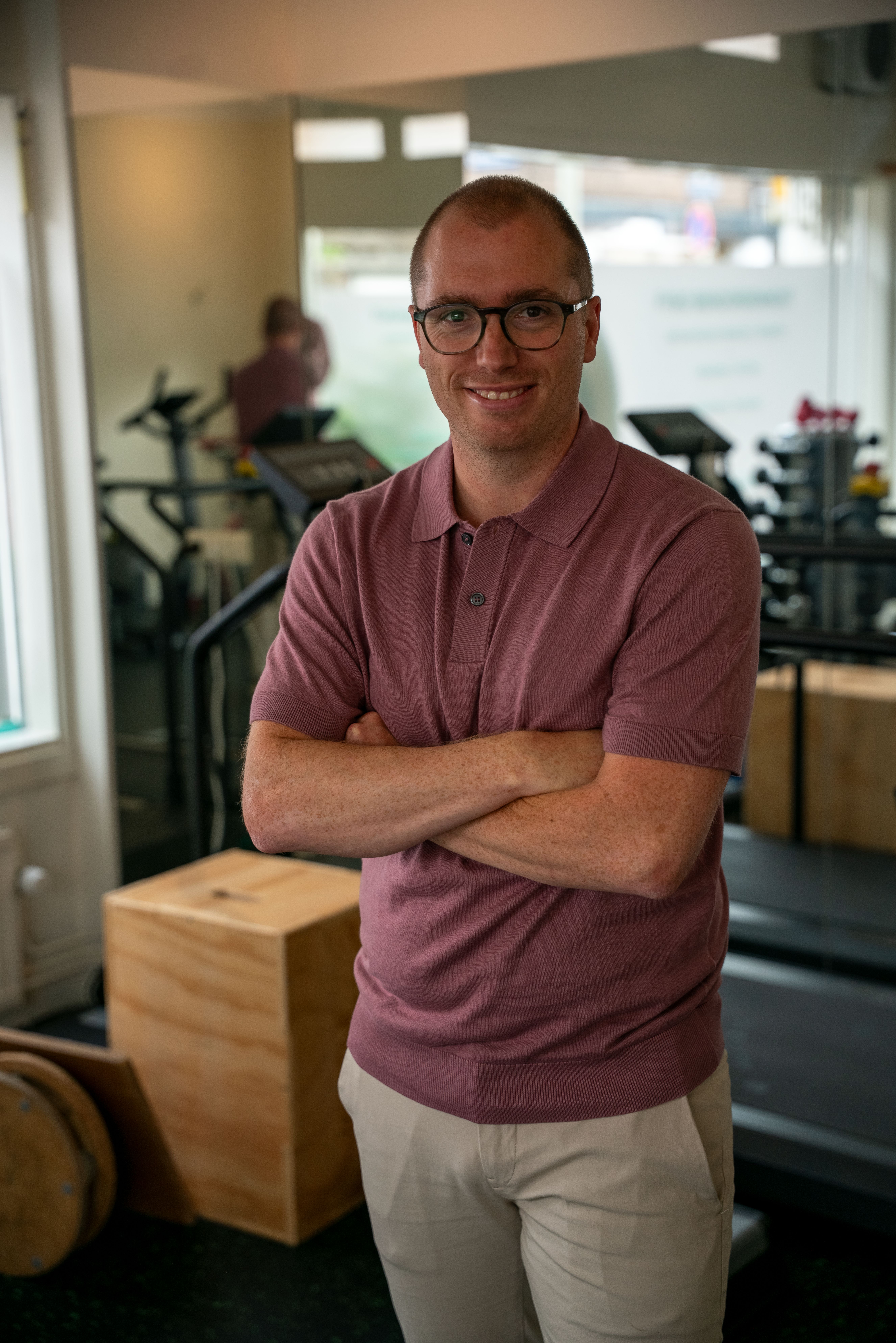 Portret van Maurice, behandelaar bij Grip Healthcare